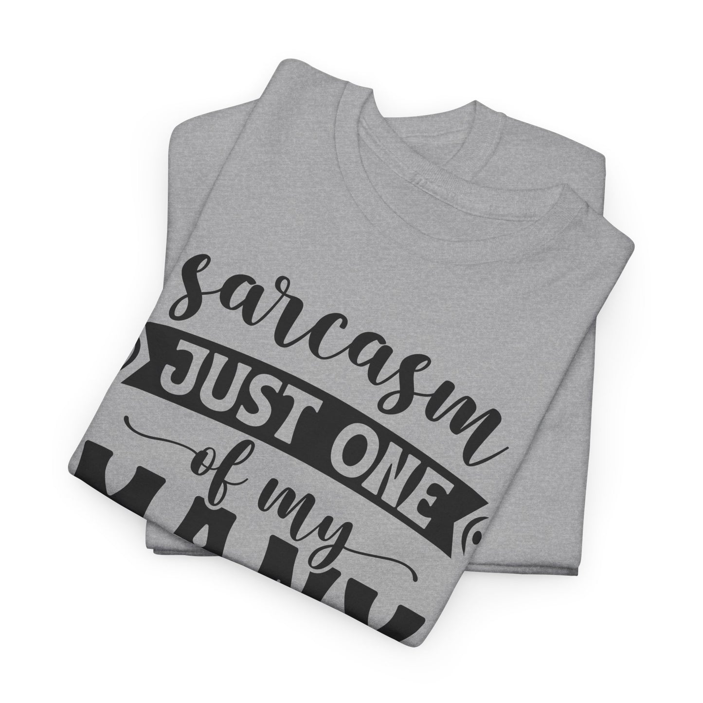 Sarcasm Talent Funny Heavy Cotton T-shirt