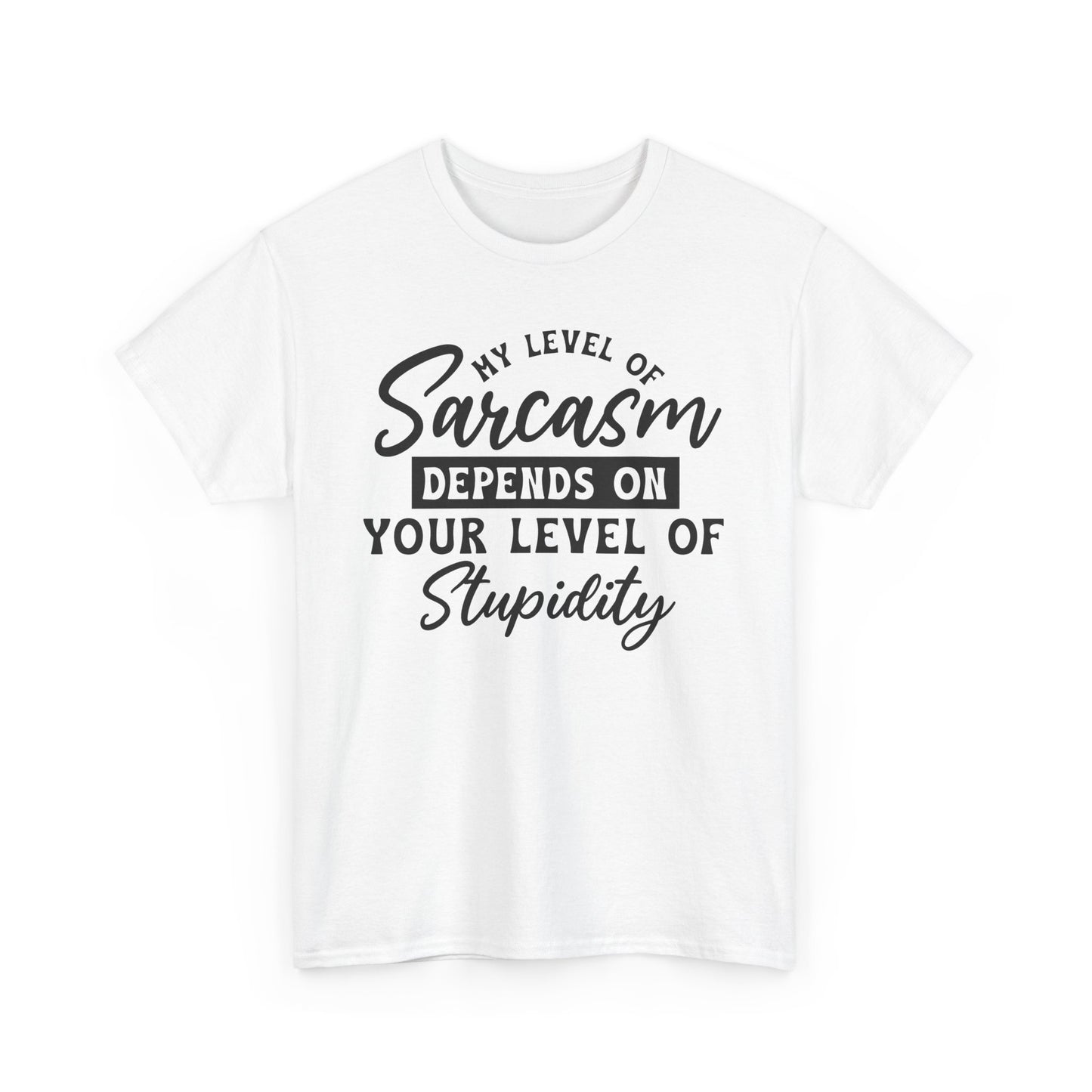 Sarcastic Funny Heavy Cotton T-shirt