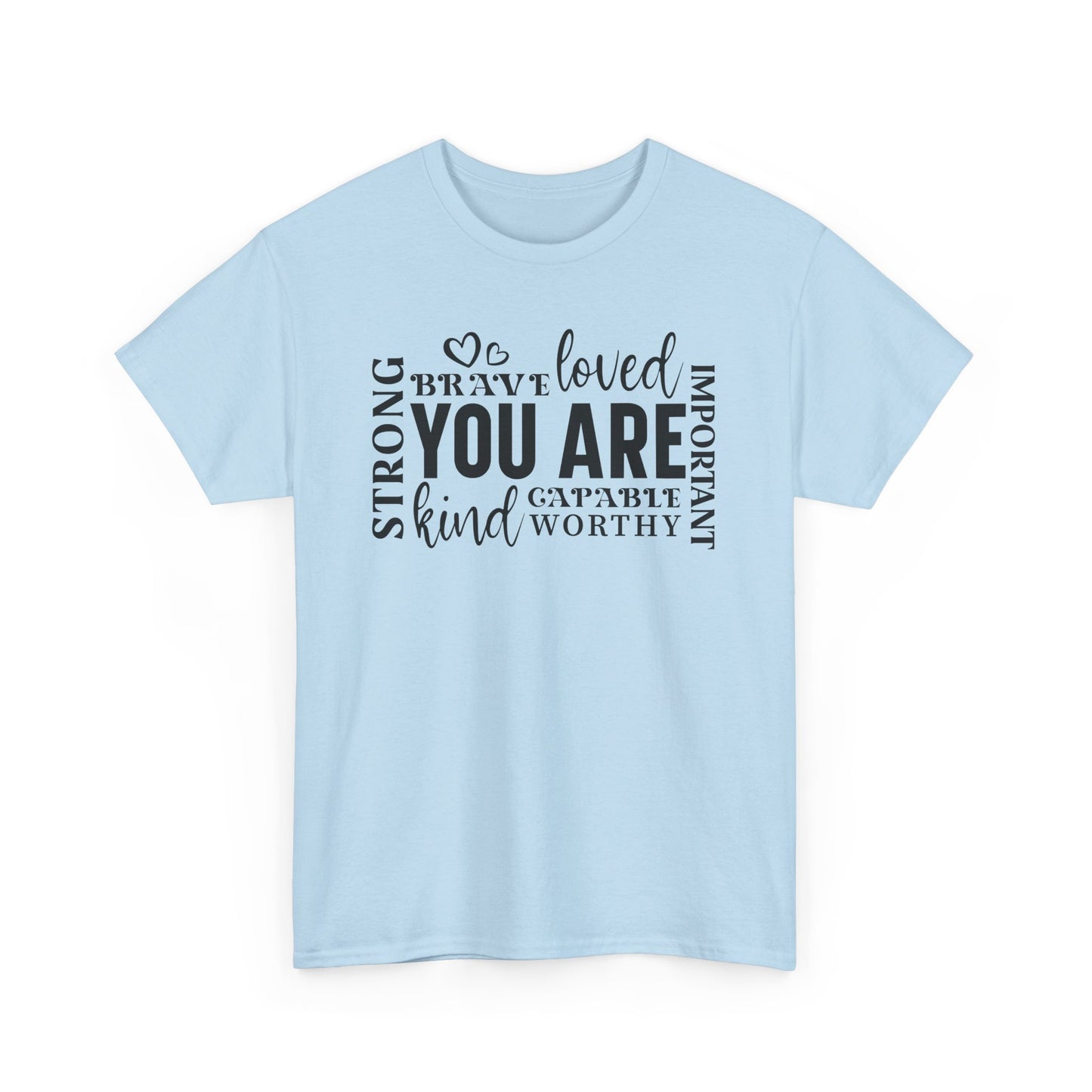 You Are Important Heavy Cotton T-shirt