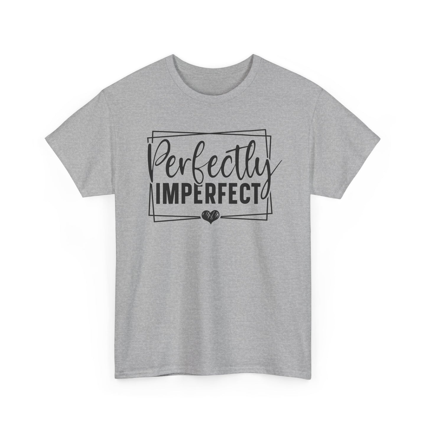 Perfectly Imperfect Unisex Heavy Cotton T-shirt