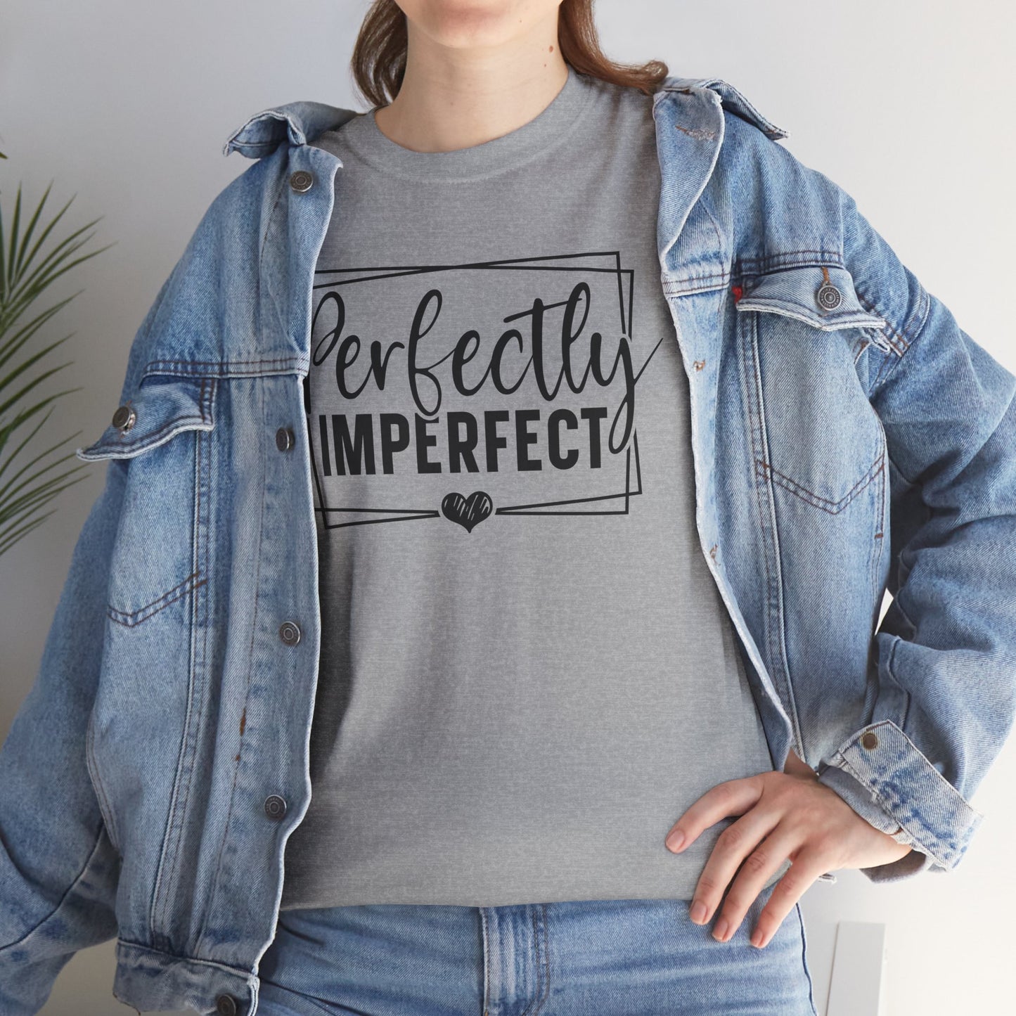 Perfectly Imperfect Unisex Heavy Cotton T-shirt