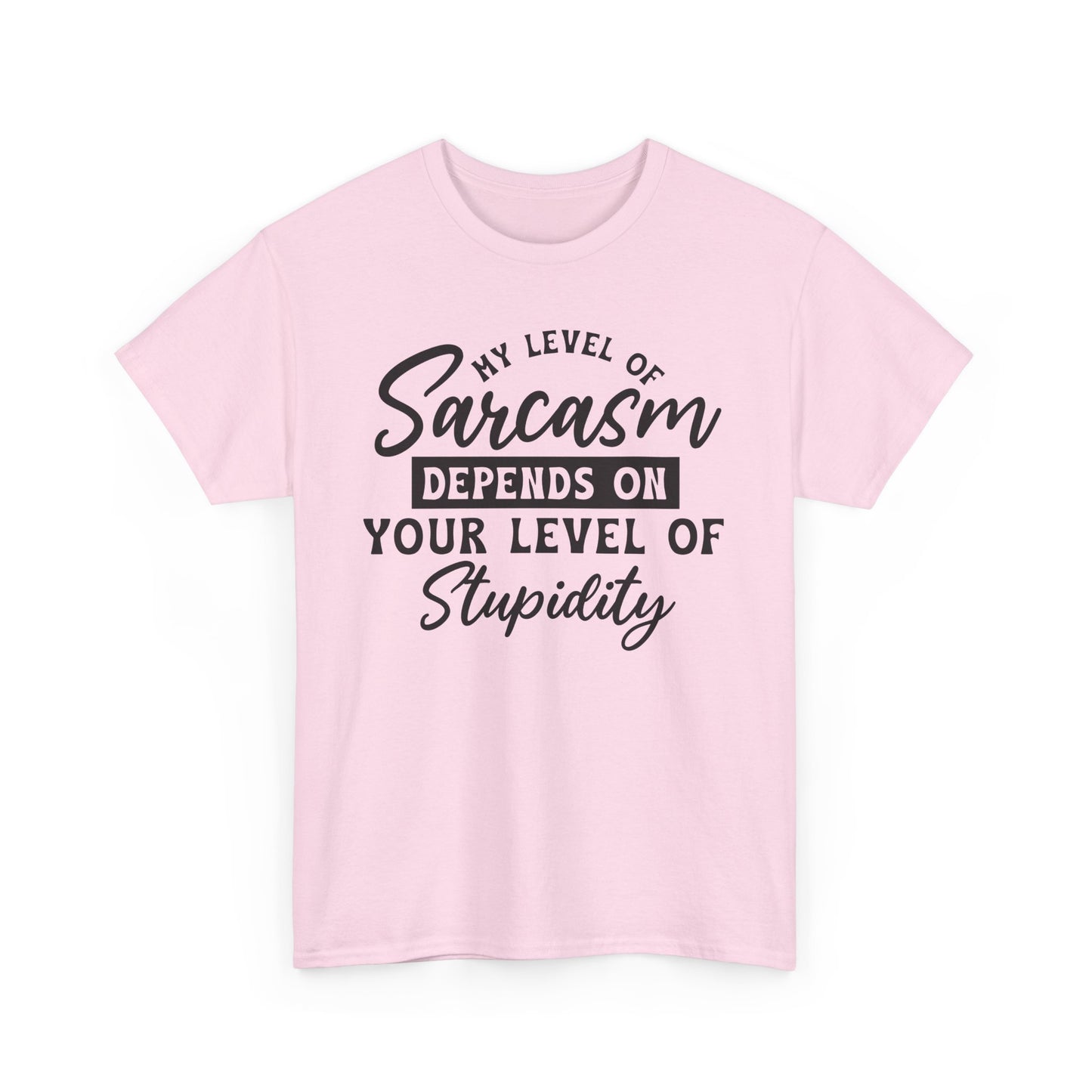 Sarcastic Funny Heavy Cotton T-shirt