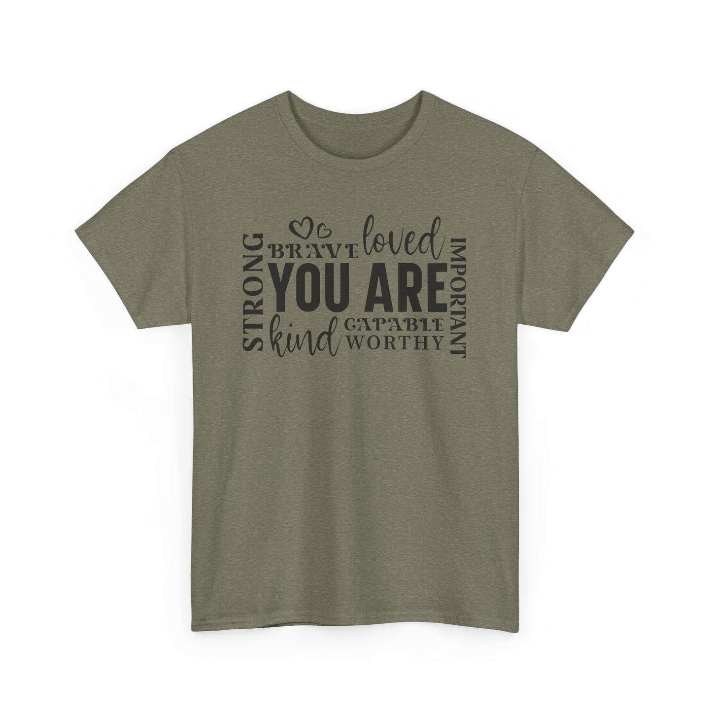 You Are Important Heavy Cotton T-shirt