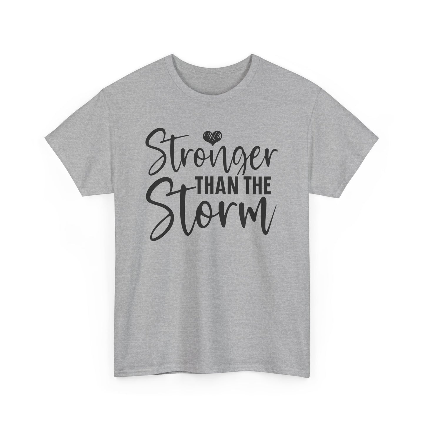 Strong Than the Storm Heavy Cotton T-shirt