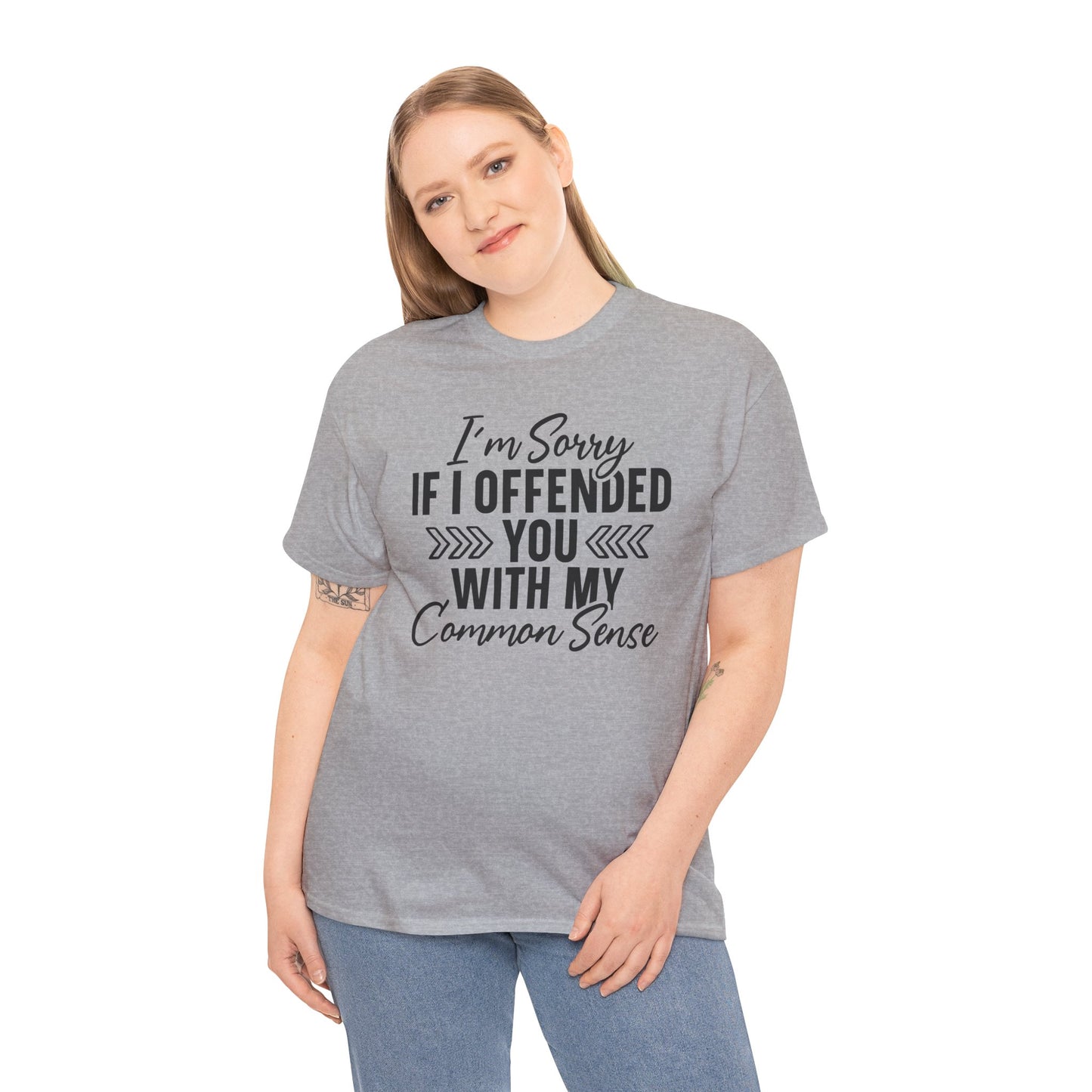 Im Sorry If I Offended You Heavy Cotton T-shirt