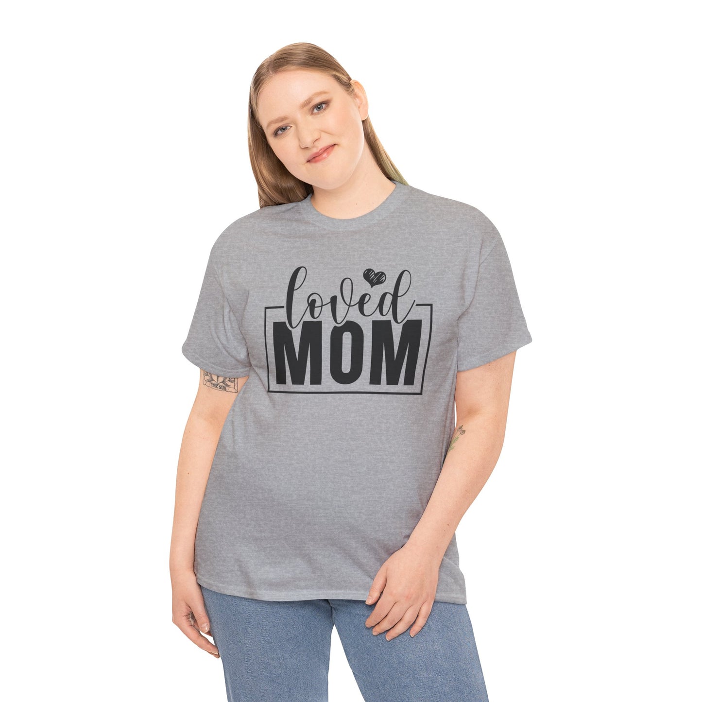 Loved Mom Heavy Cotton T-shirt