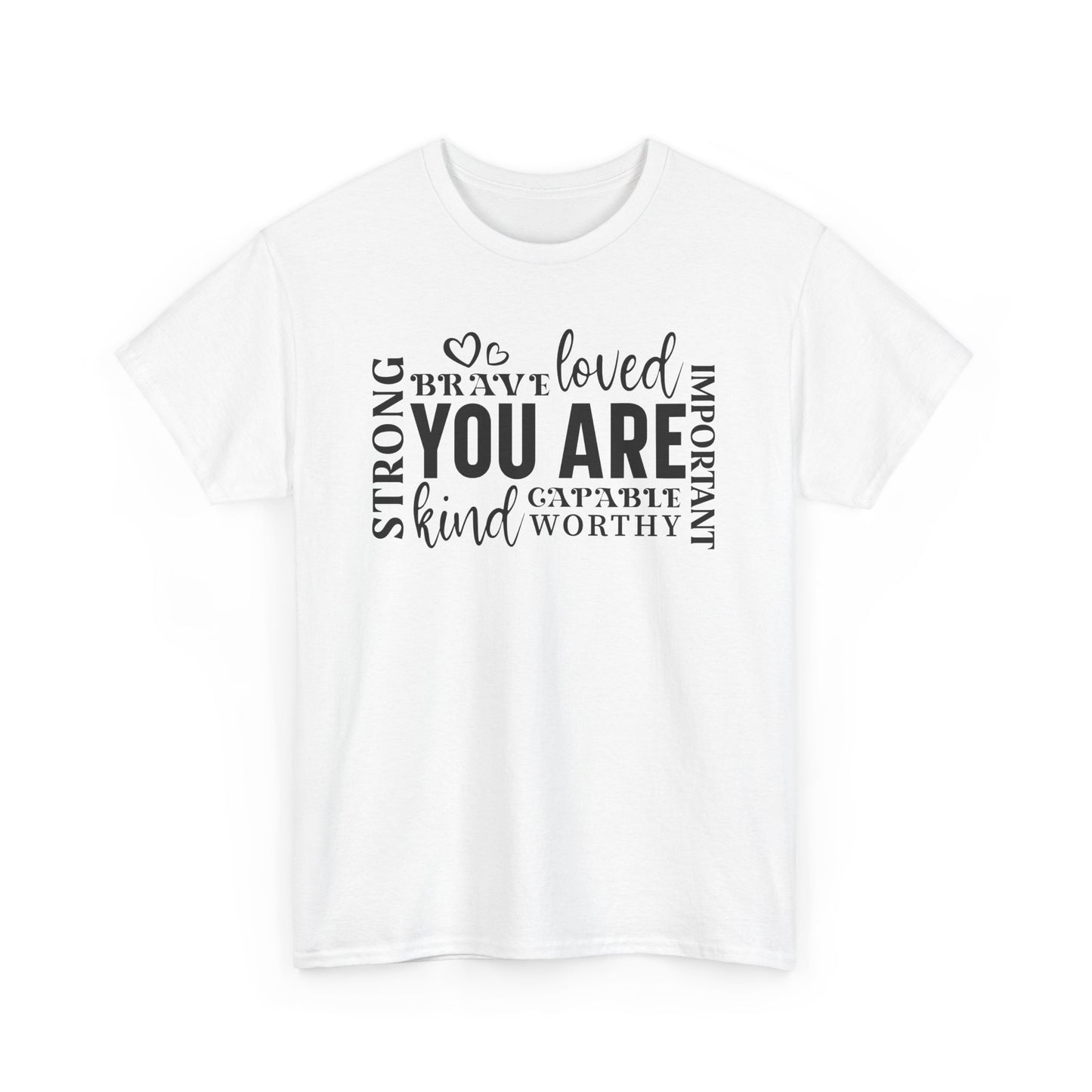 You Are Important Heavy Cotton T-shirt