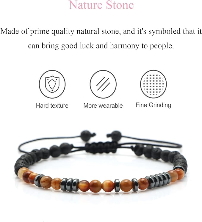 To My Granddaughter, I Love You Morse Code Bracelet