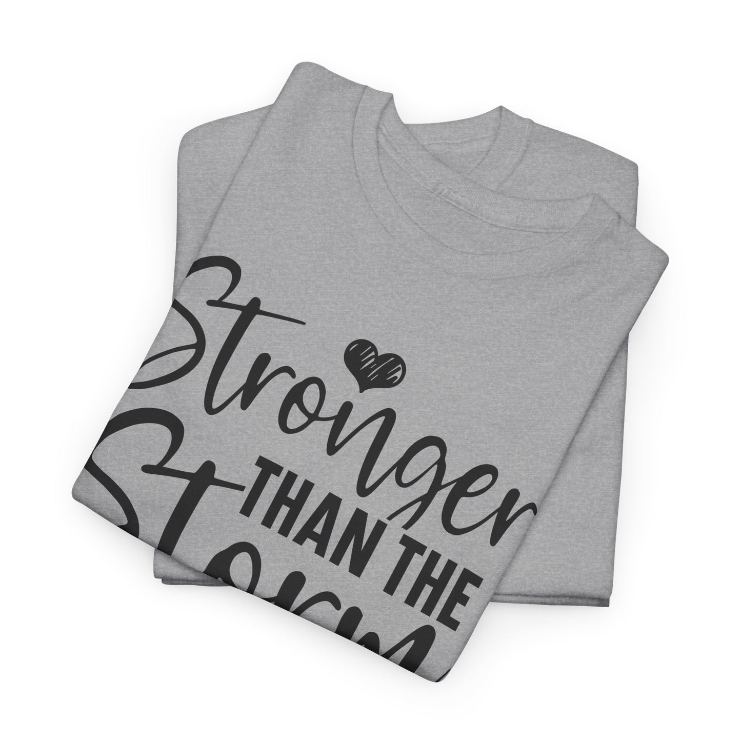 Strong Than the Storm Heavy Cotton T-shirt