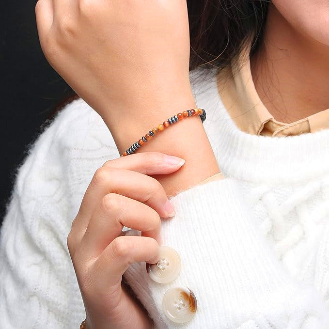 To My Granddaughter, I Love You Morse Code Bracelet