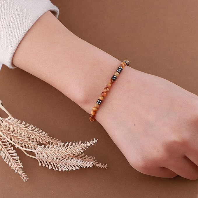 To My Granddaughter, I Love You Morse Code Bracelet