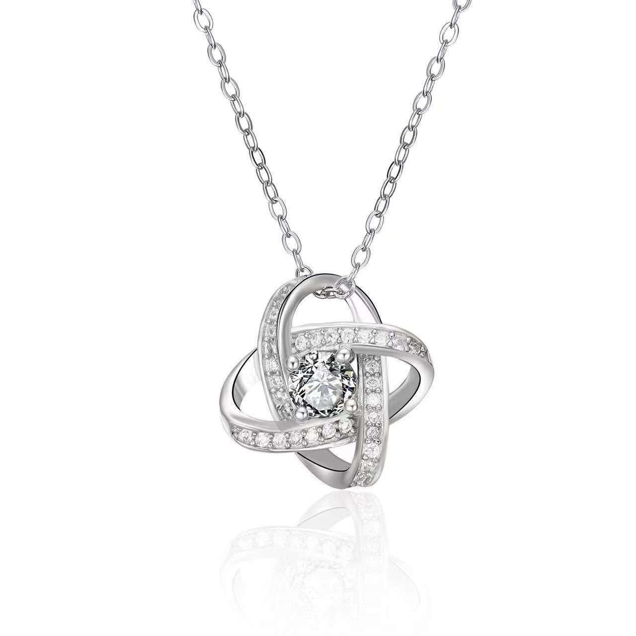 To My Daughter Necklace From Mom With Heartfelt Message and Gift Box