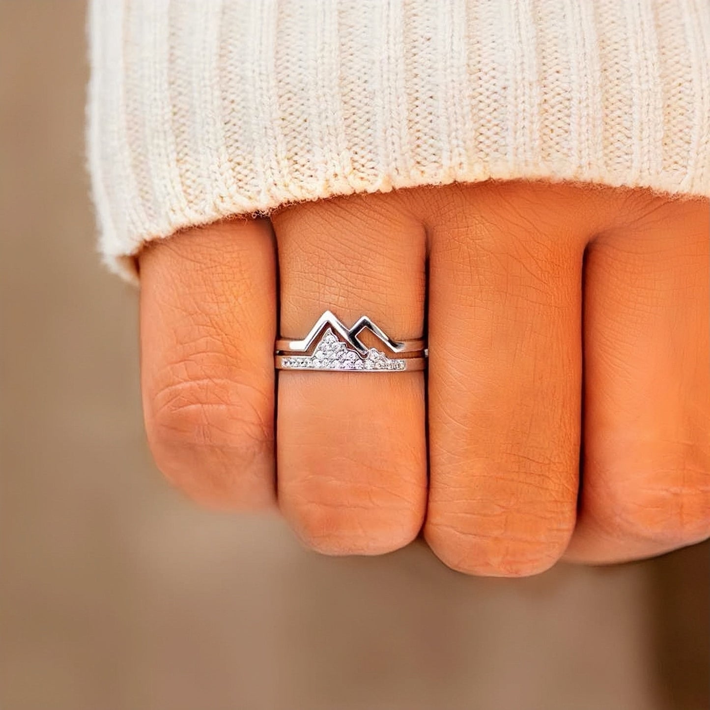 YOU ARE MY FAVORITE ADVENTURE MOUNTAIN RING