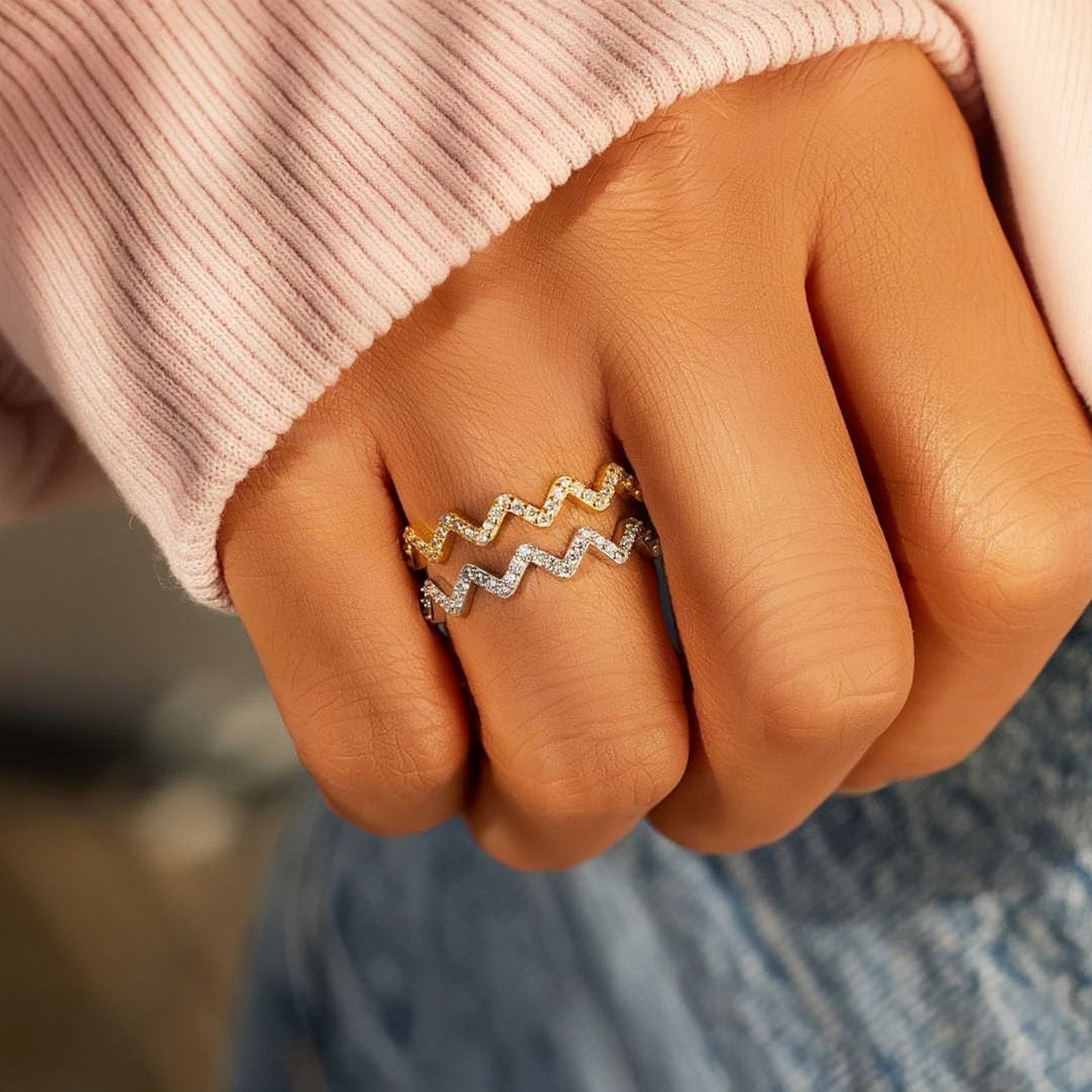 TO MY BEST FRIEND HIGHS AND LOWS RING (ADJUSTABLE)