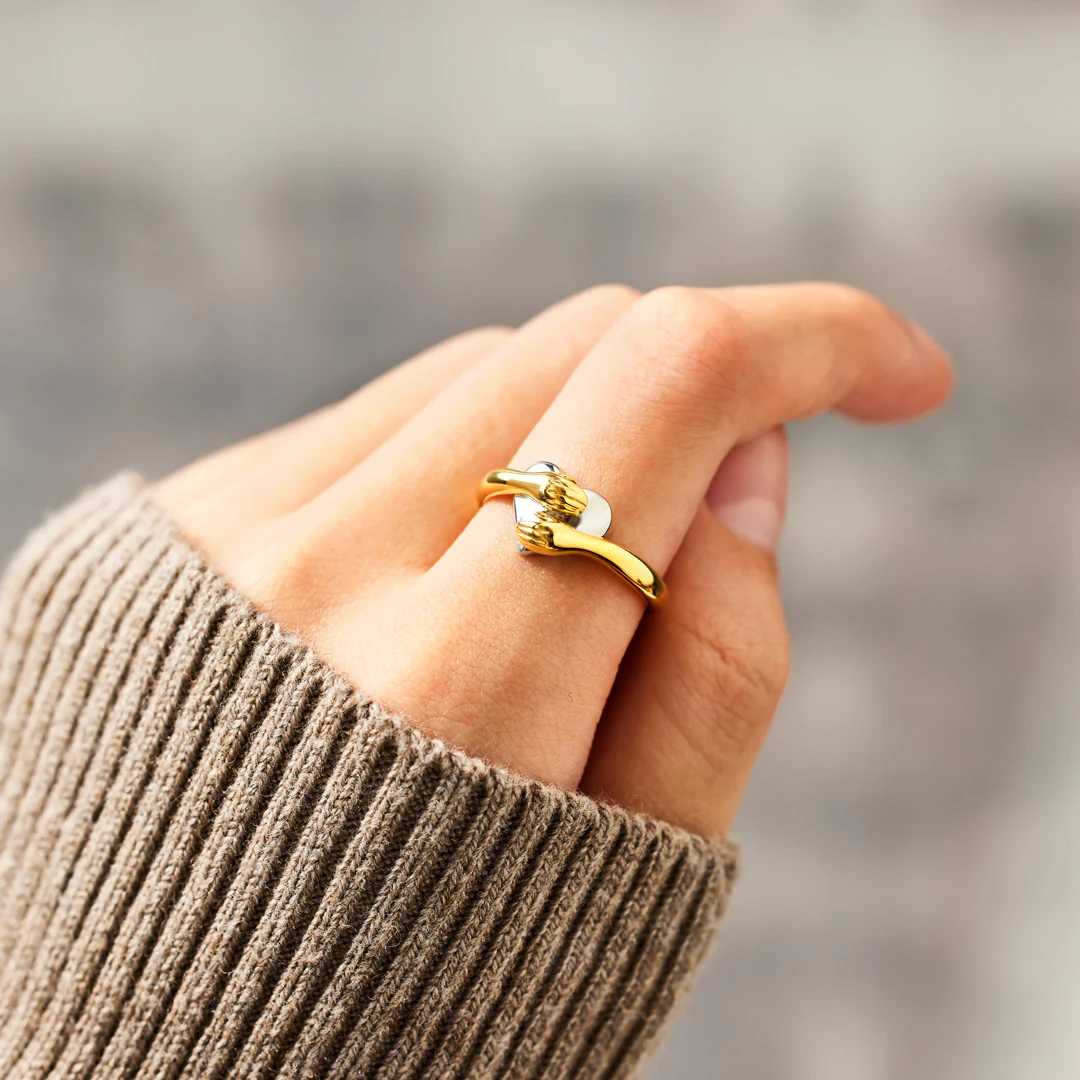 Encouragement Hug Ring