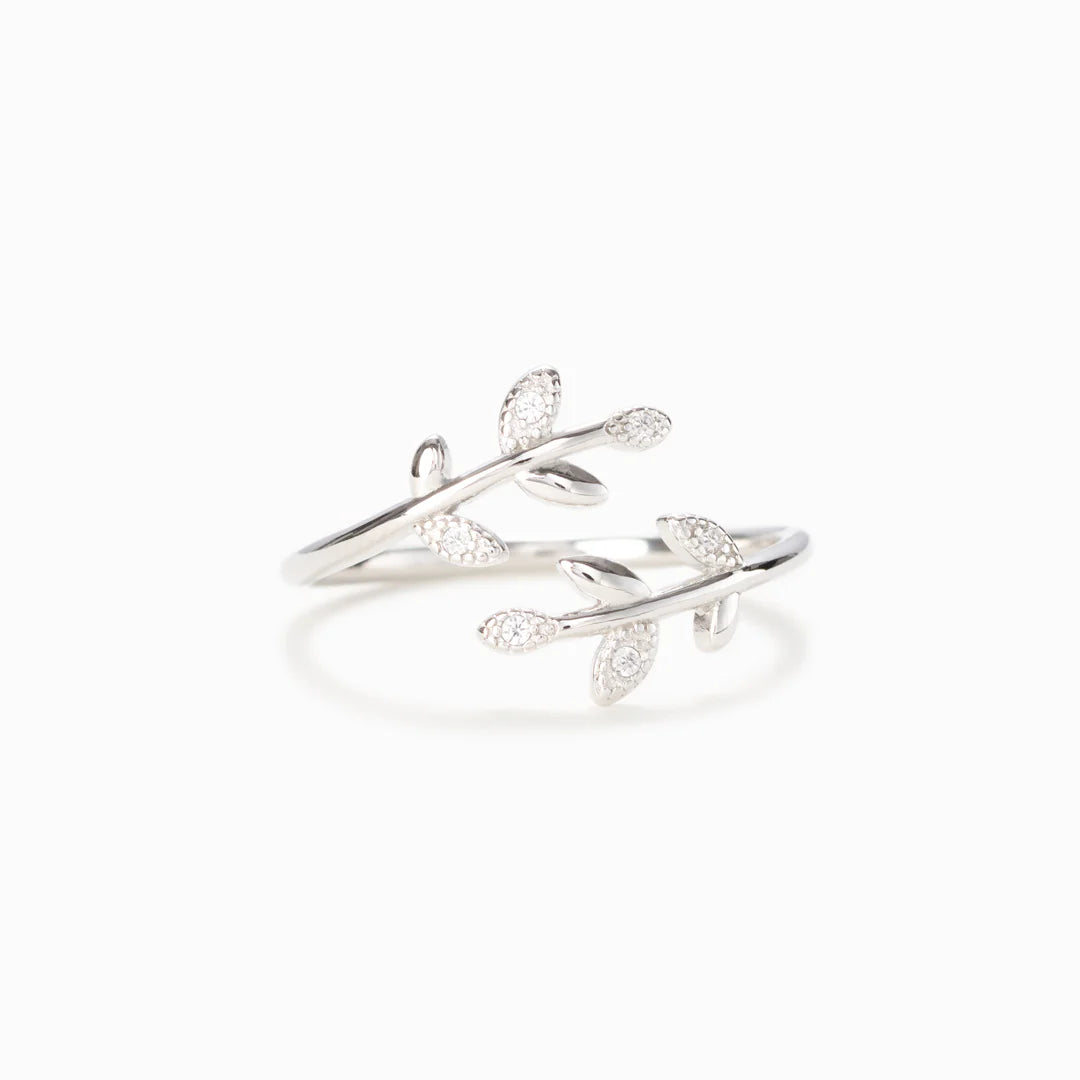 LEAF RING SILVER / GOLD