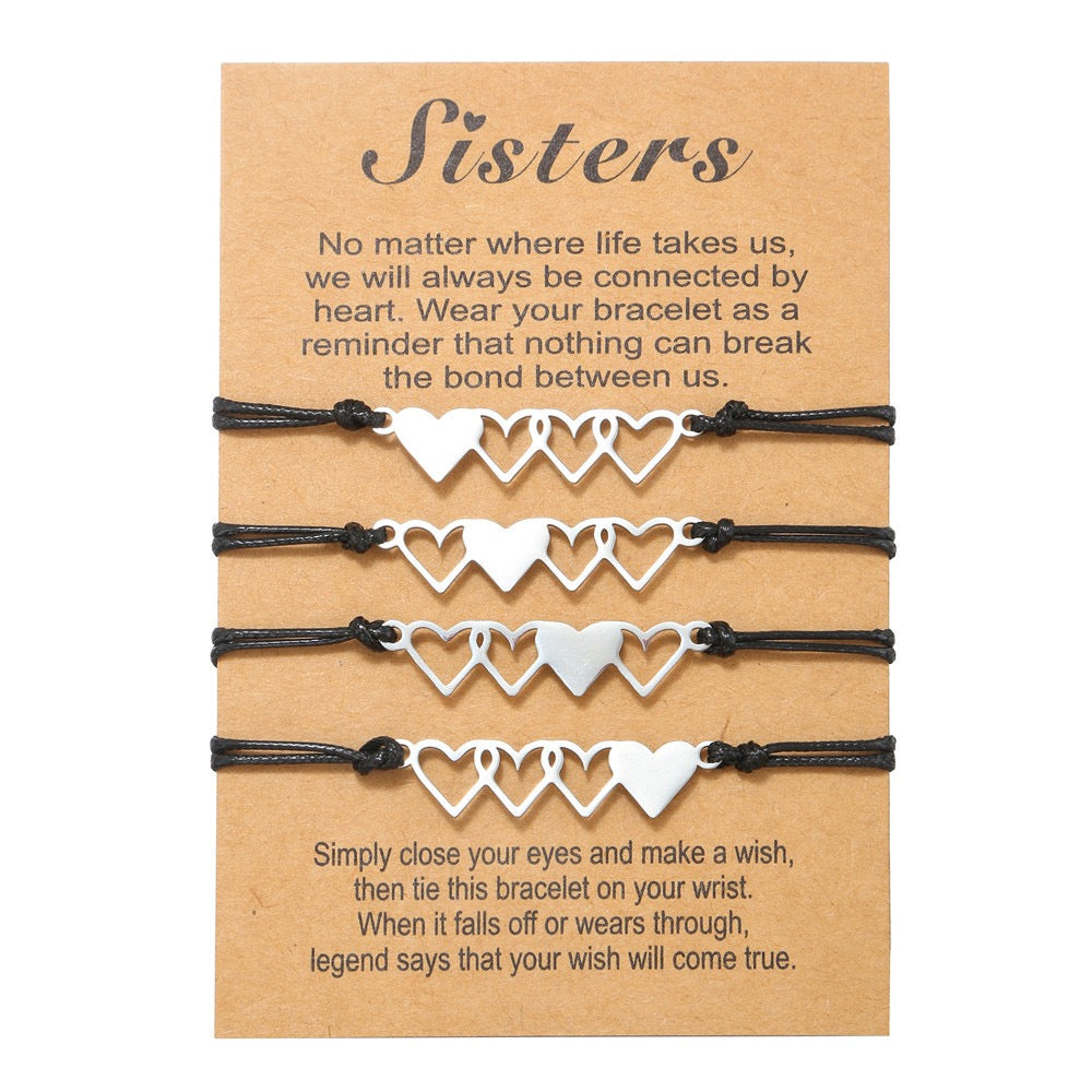 2, 3, 4, 5 Sister Friendship Bracelets