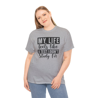 My Life Feels Like A Test I Didnt Study for Graphic T-shirt