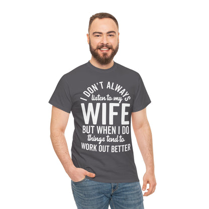 Funny Marriage Advice T-shirt