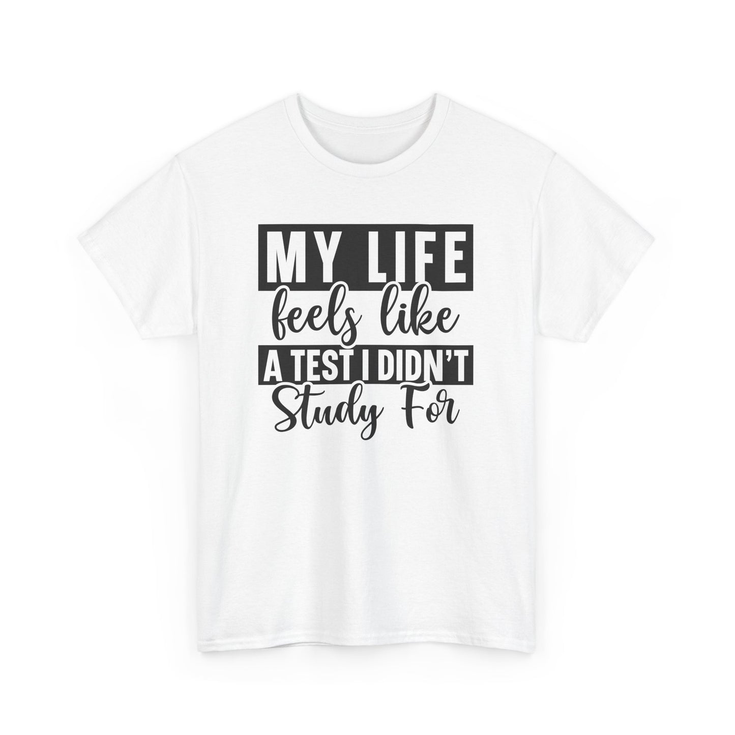 My Life Feels Like A Test I Didnt Study for Graphic T-shirt