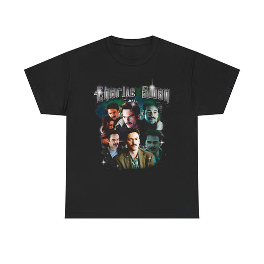 Charlie Swan Graphic Unisex Heavy Cotton Tee - Perfect for Fans