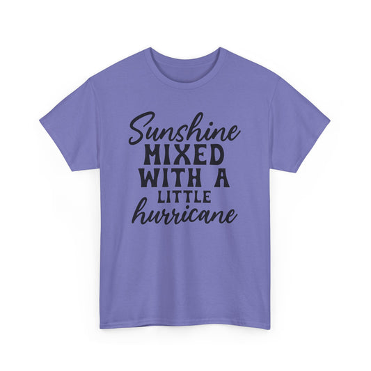 Sunshine Mixed WIth A Little Hurricane Heavy Cotton T-shirt