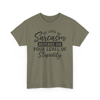 Sarcastic Funny Heavy Cotton T-shirt