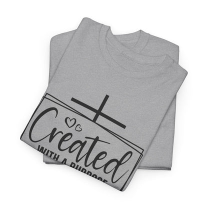 Created With A Purpose Unisex Heavy Cotton T-shirt