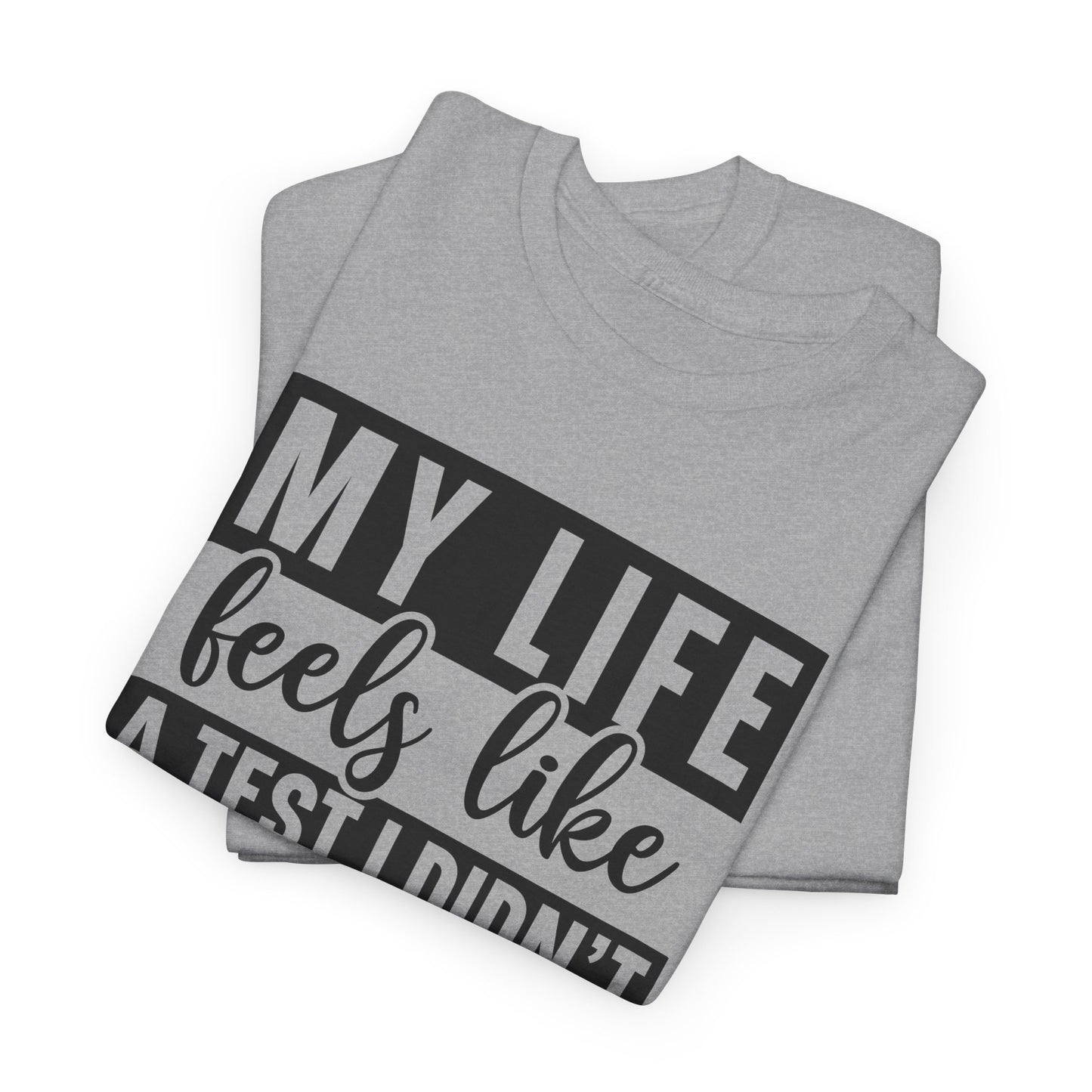 My Life Feels Like A Test I Didnt Study for Graphic T-shirt