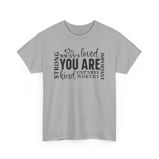 You Are Important Heavy Cotton T-shirt