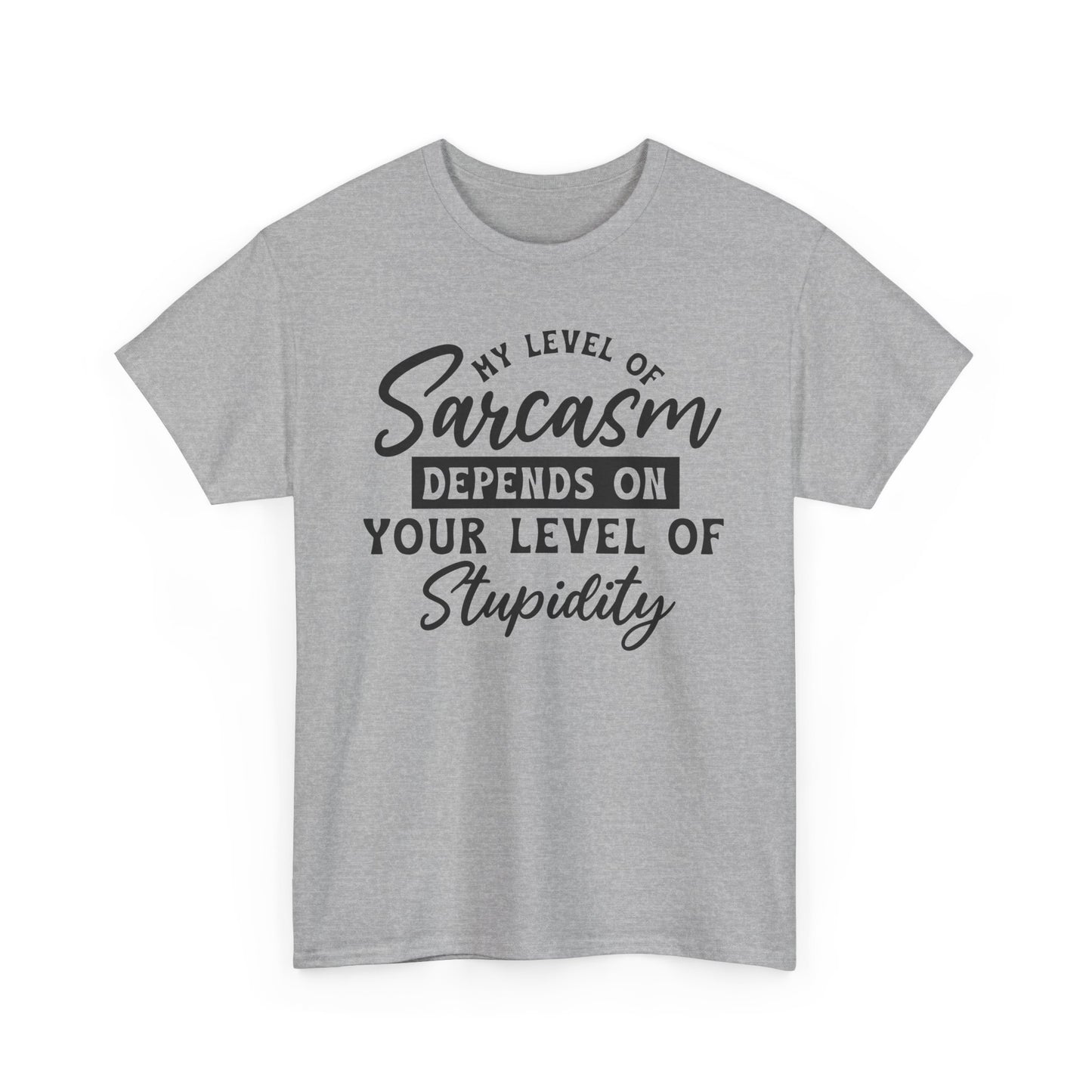 Sarcastic Funny Heavy Cotton T-shirt