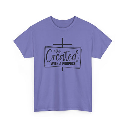 Created With A Purpose Unisex Heavy Cotton T-shirt