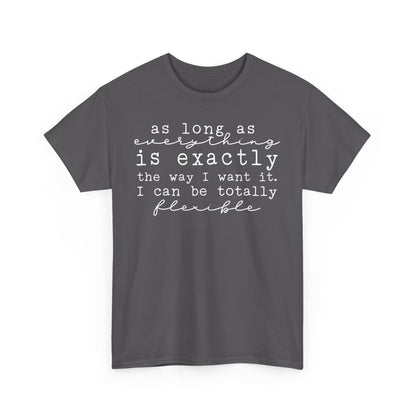 Flexible Mindset Unisex Heavy Cotton Tee - Inspirational Quote T-Shirt