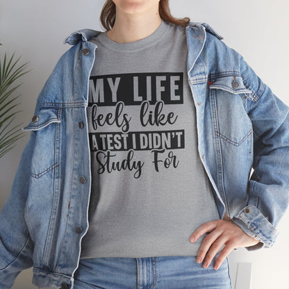 My Life Feels Like A Test I Didnt Study for Graphic T-shirt