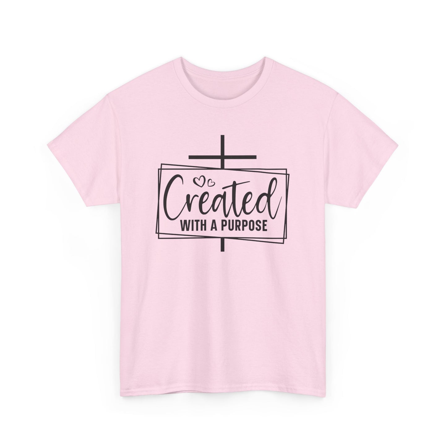 Created With A Purpose Unisex Heavy Cotton T-shirt