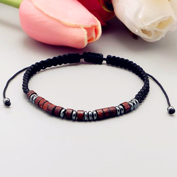 To My Grandson, I Love You Morse Code Bracelet