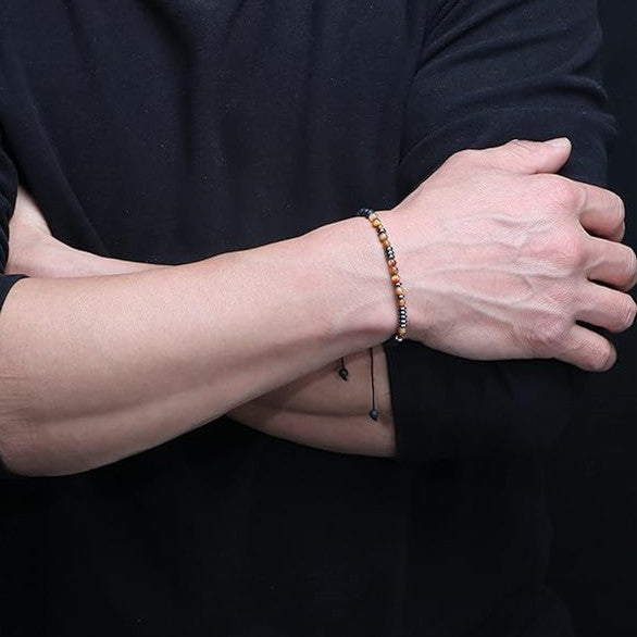 To My Son, I Love You Morse Code Bracelet