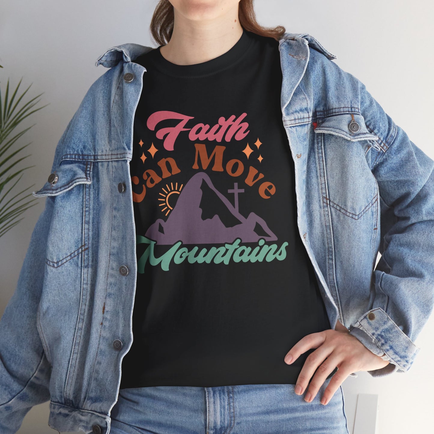 Faith Can Move Mountains Unisex T-shirt