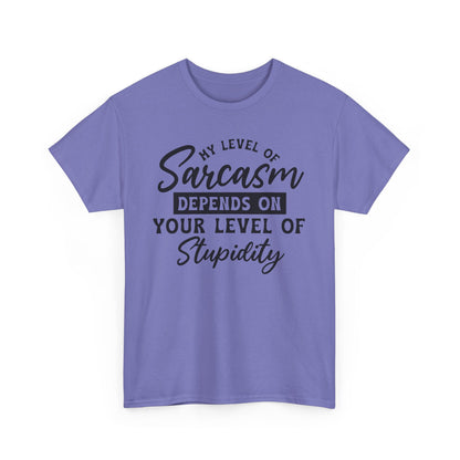 Sarcastic Funny Heavy Cotton T-shirt