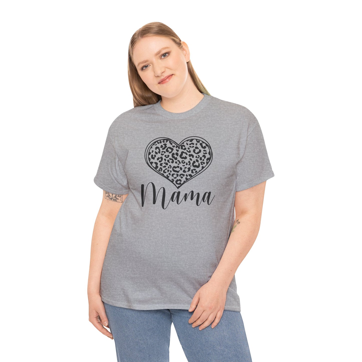 Heart Mama Heavy Cotton T-Shirt