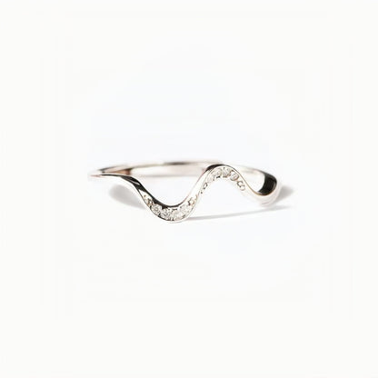 YOU'VE SURVIVED TOO MANY STORMS MINIMALIST WAVE RING (Adjustable)