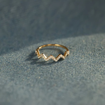 TO DAUGHTER FROM MOM HIGHS AND LOWS RING (ADJUSTABLE)