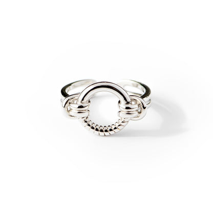 Encircled With My Love Open Circle Ring