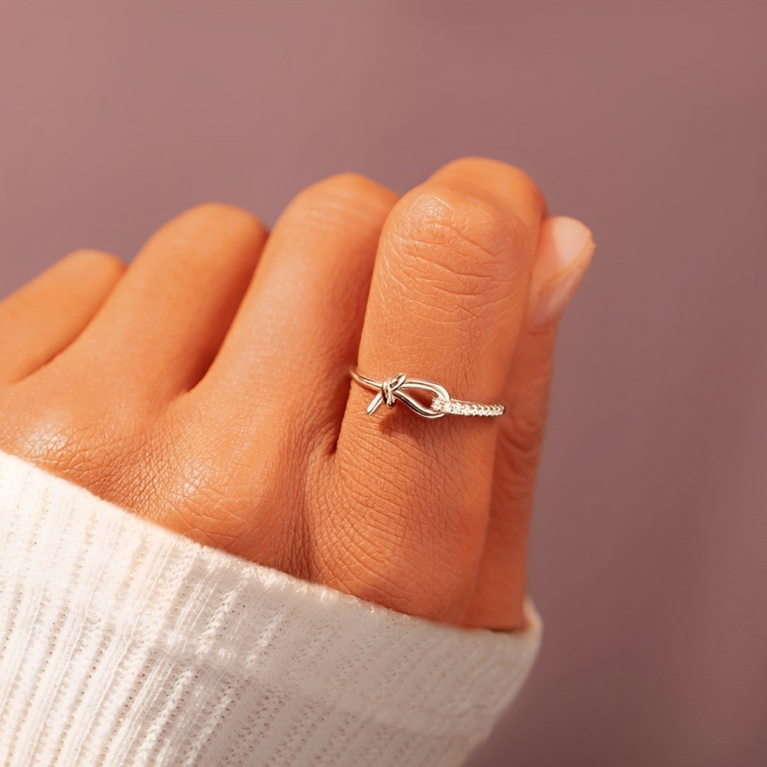 Friendship Hitch Knot Ring